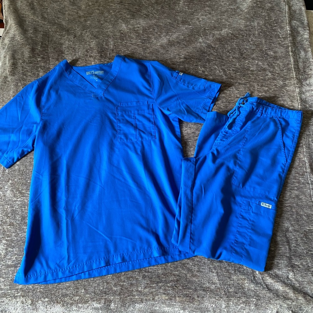 Greys anatomy scrubs set medium